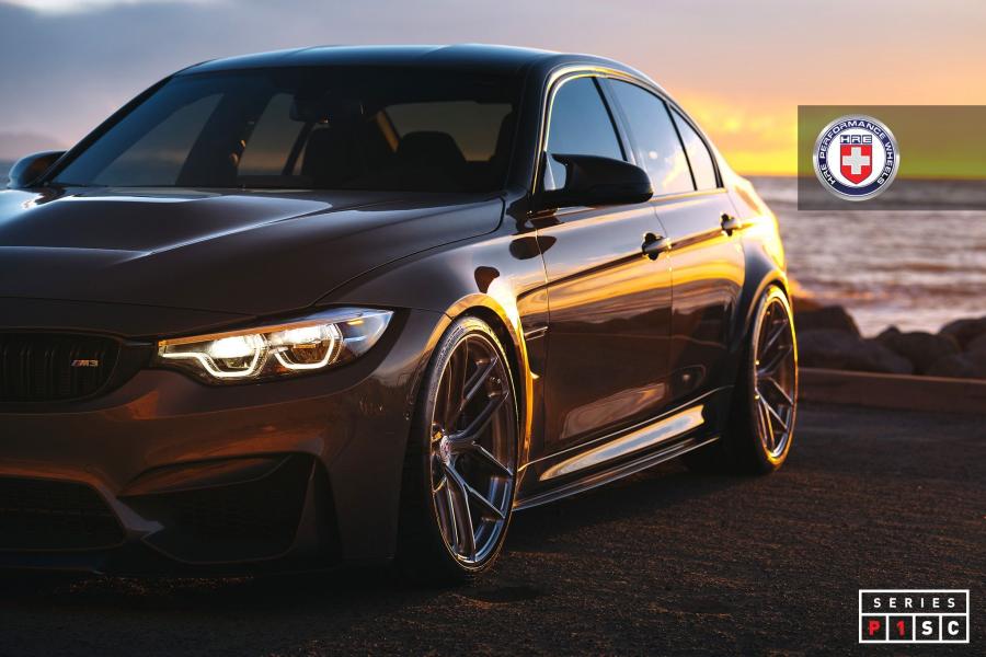 Детали экстерьера BMW M3 Sedan on HRE Wheels (P101SC) 2019 года  (фото 8 из 8)